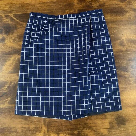 Nicola Vintage Italian Navy Blue Blazer and Skirt Set size 14 - Picture 12 of 16